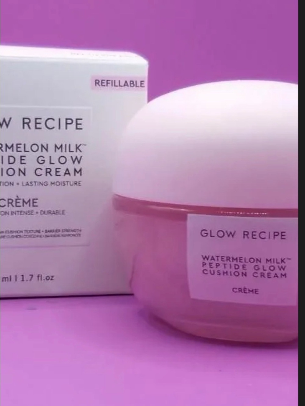 Glow Recipe Watermelon Milk Cushion Cream - Light Pink